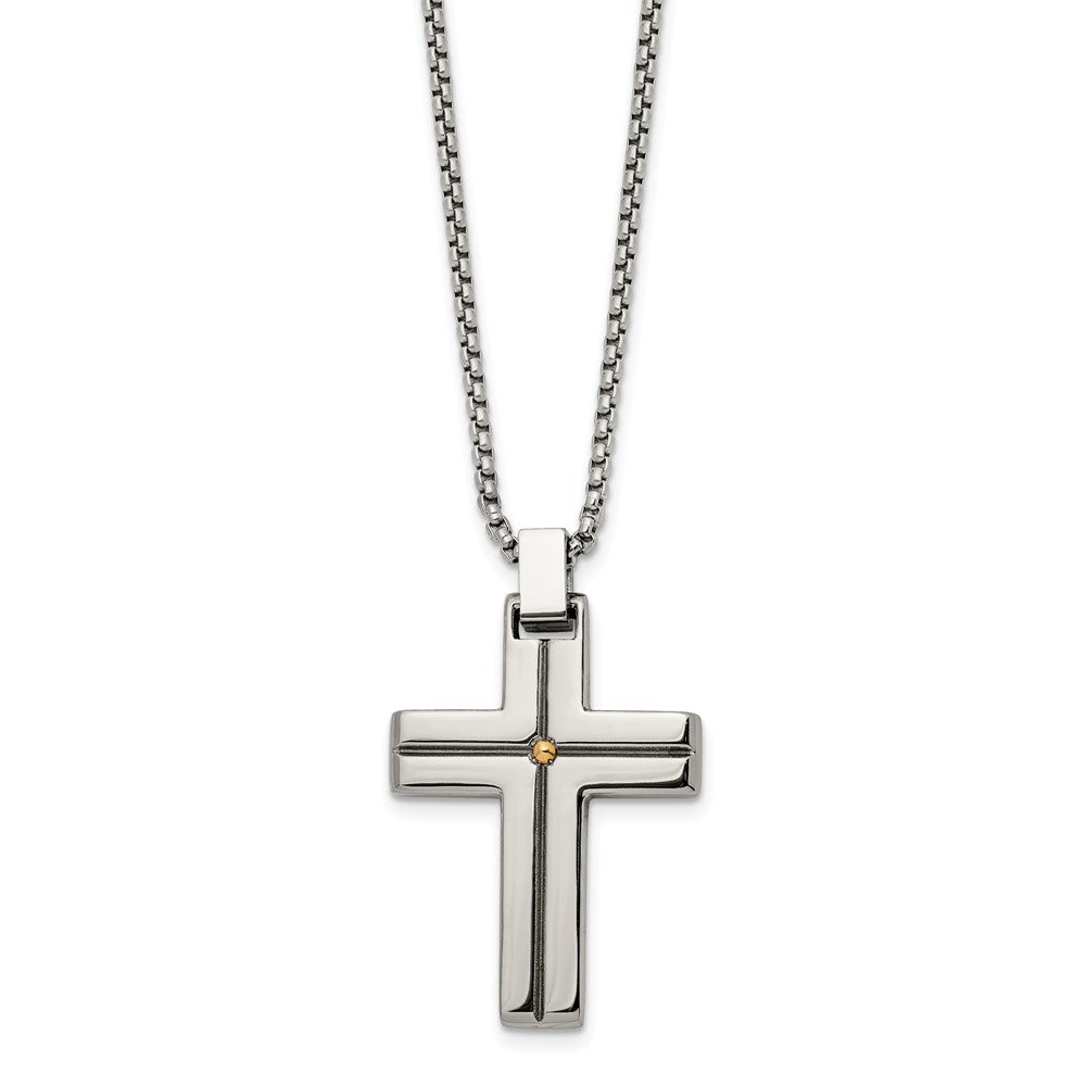 18ct white gold cross pendant | Cerrone Jewellers
